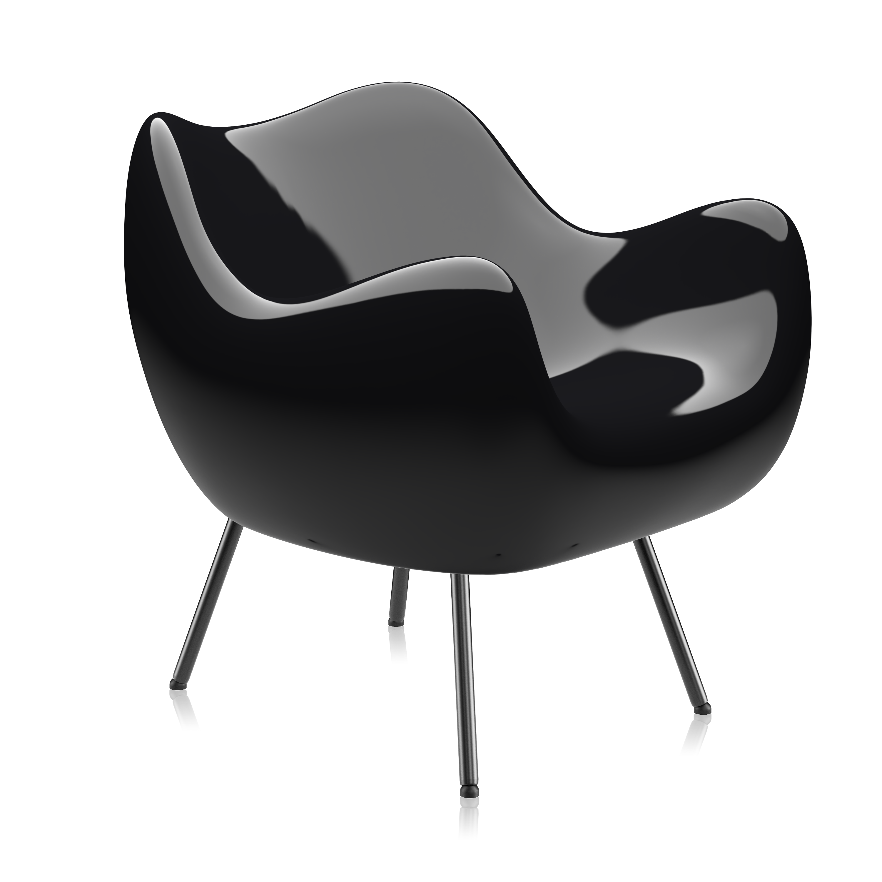 RM58 Classic Loungestol, classisk lounge stol designet i 1958